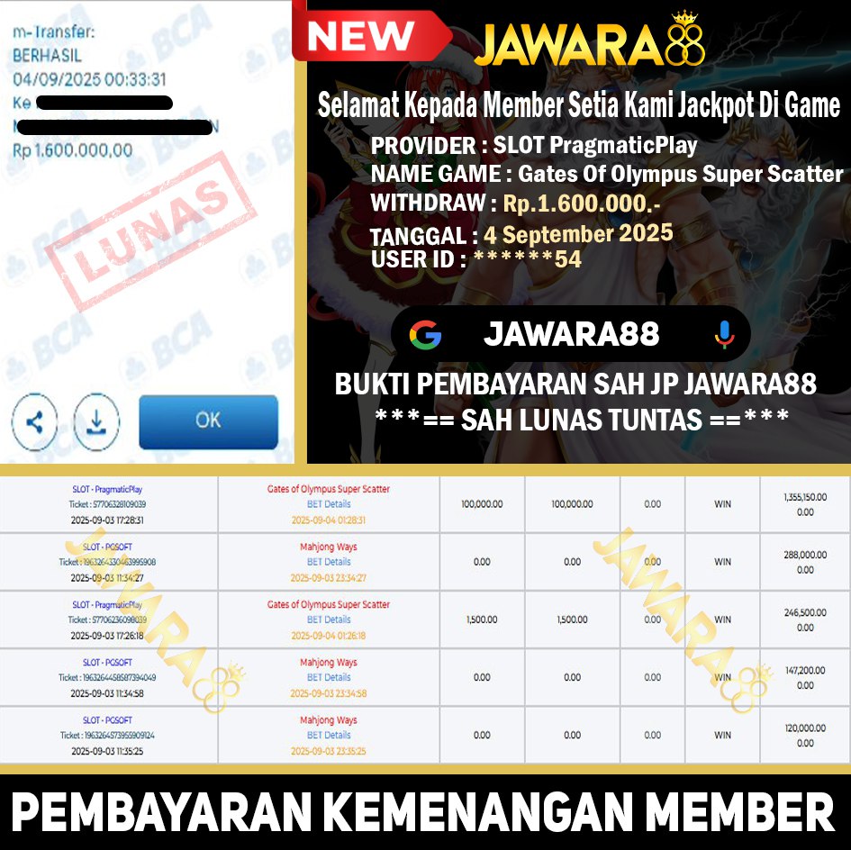 Bukti Kemenangan