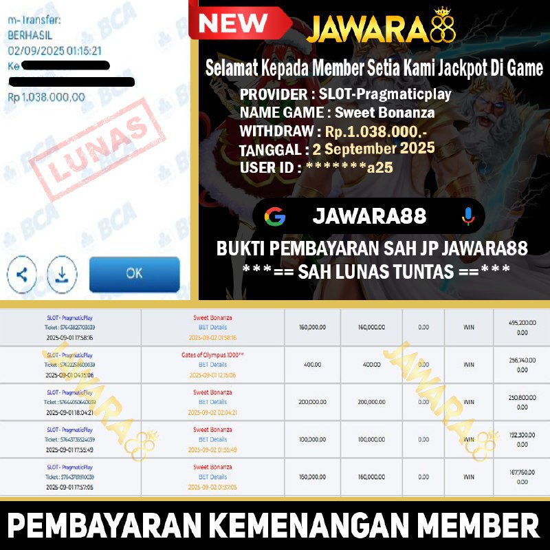 Bukti Kemenangan