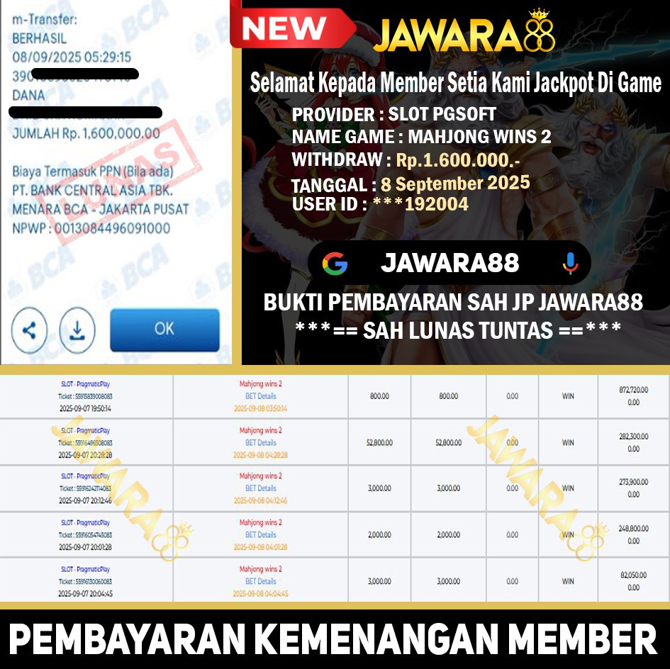 Bukti Kemenangan
