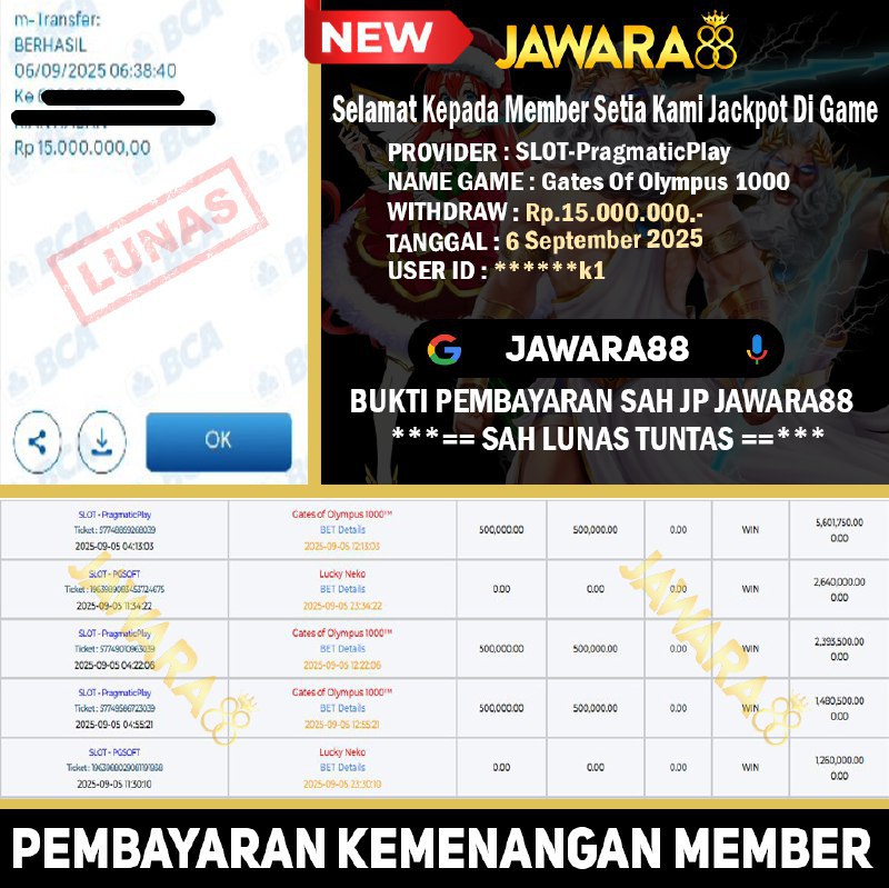 Bukti Kemenangan