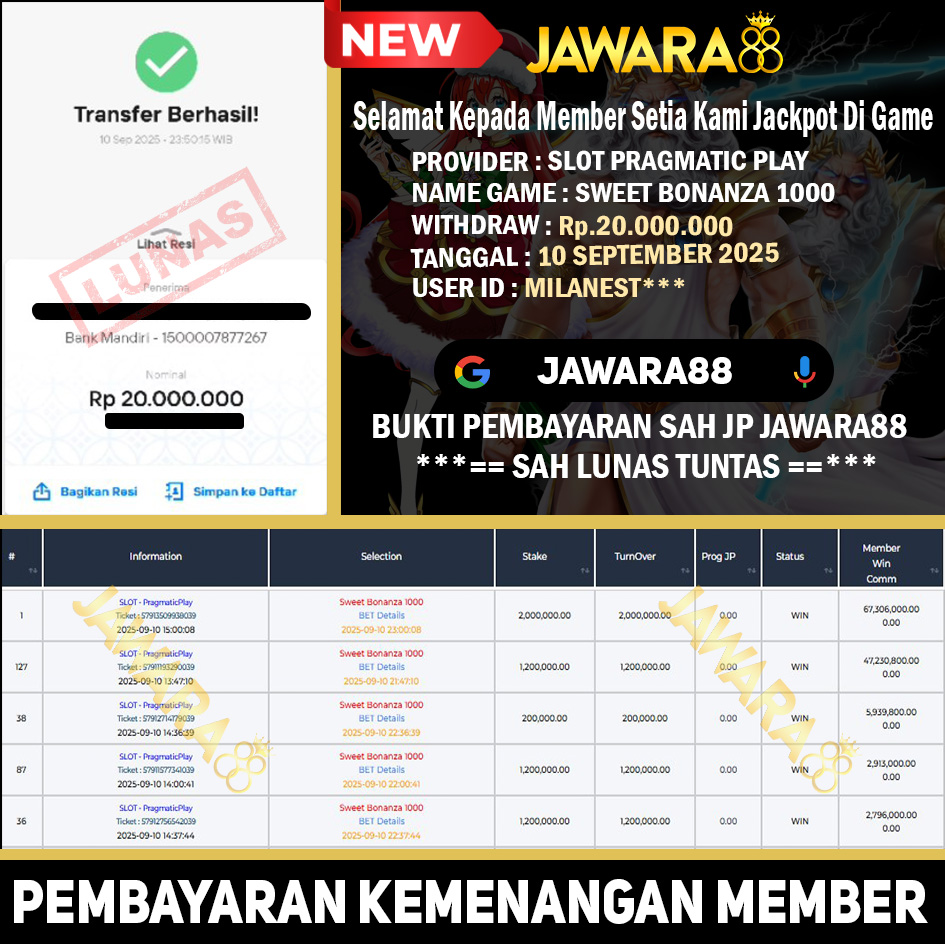 Bukti Kemenangan