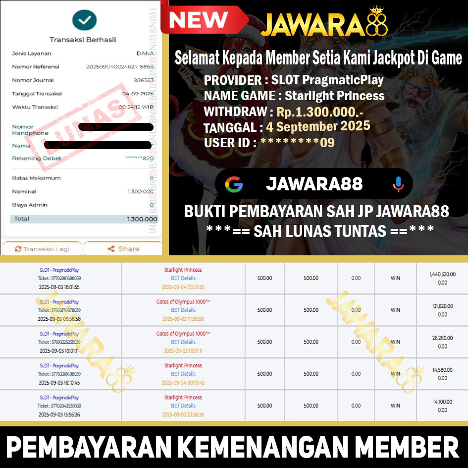 Bukti Kemenangan